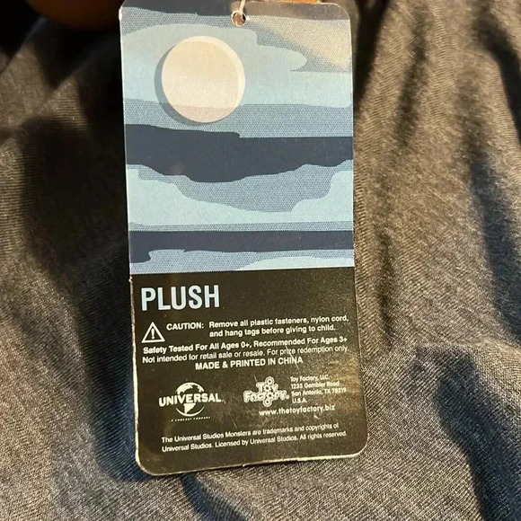 Universal Studios Monsters The Wolf Man Plush Toy Factory Wolfman Halloween NWT - Picture 5 of 5